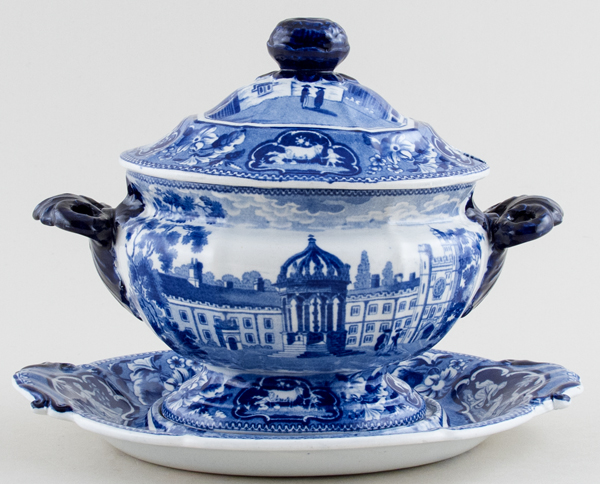 Sauce Tureen & Stand Trinity Cambridge c1825